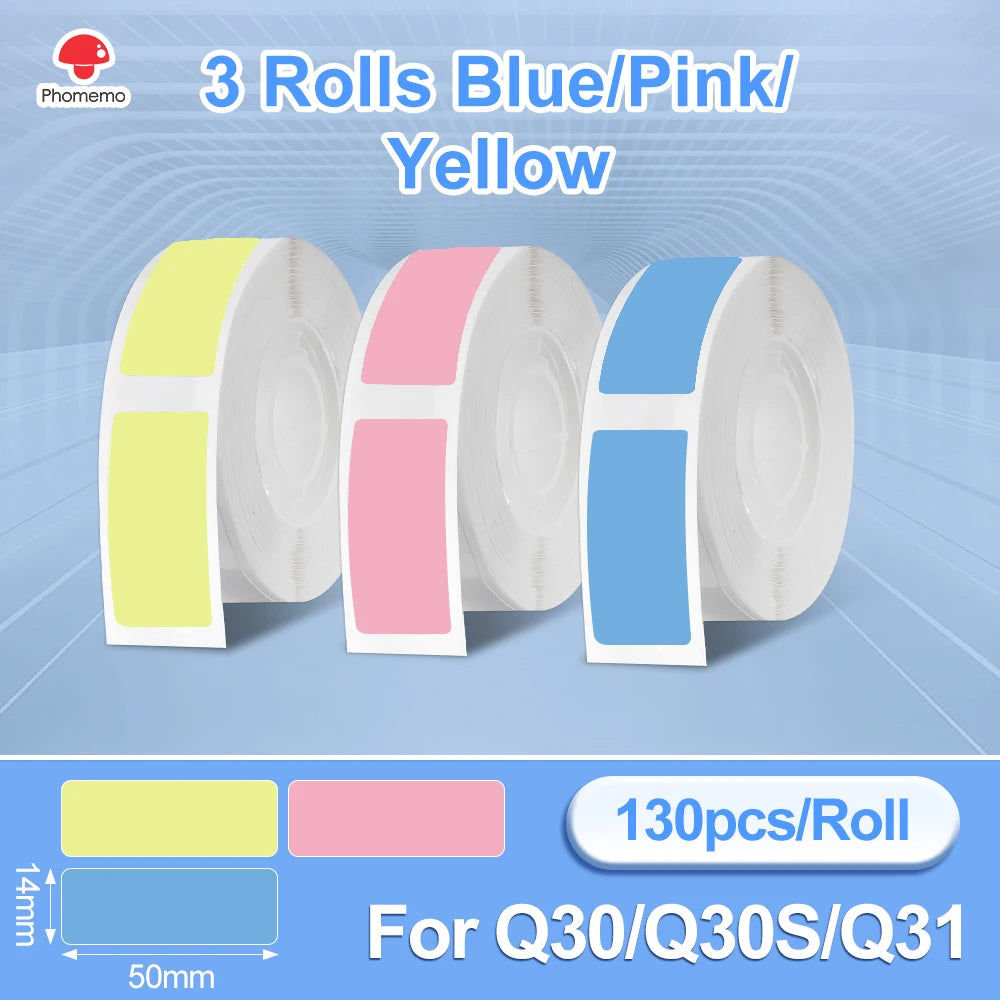 Q30 Bluetooth Thermal Label Printer, Pocket Sticker Maker for Date/Diy Labels, Ios Android Wireless Printer, Multi-Paper