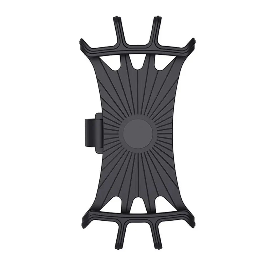 Bike Phone Holder 360 Rotatable Phone Mount Stand Adjustable Bike Phone Holder Non-Slip Cycling Bracket Pull Type for All Phone