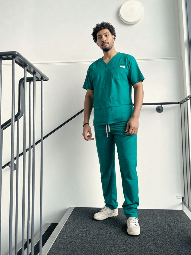 COSTUM MEDICAL VERDE SMARALD