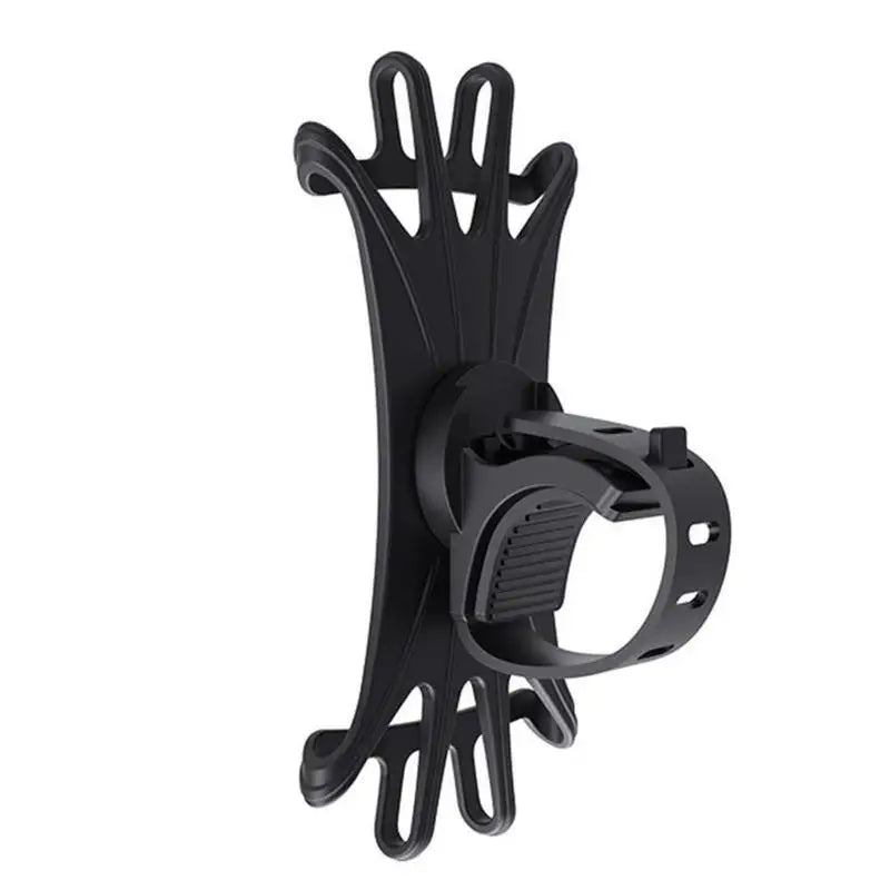 Bike Phone Holder 360 Rotatable Phone Mount Stand Adjustable Bike Phone Holder Non-Slip Cycling Bracket Pull Type for All Phone