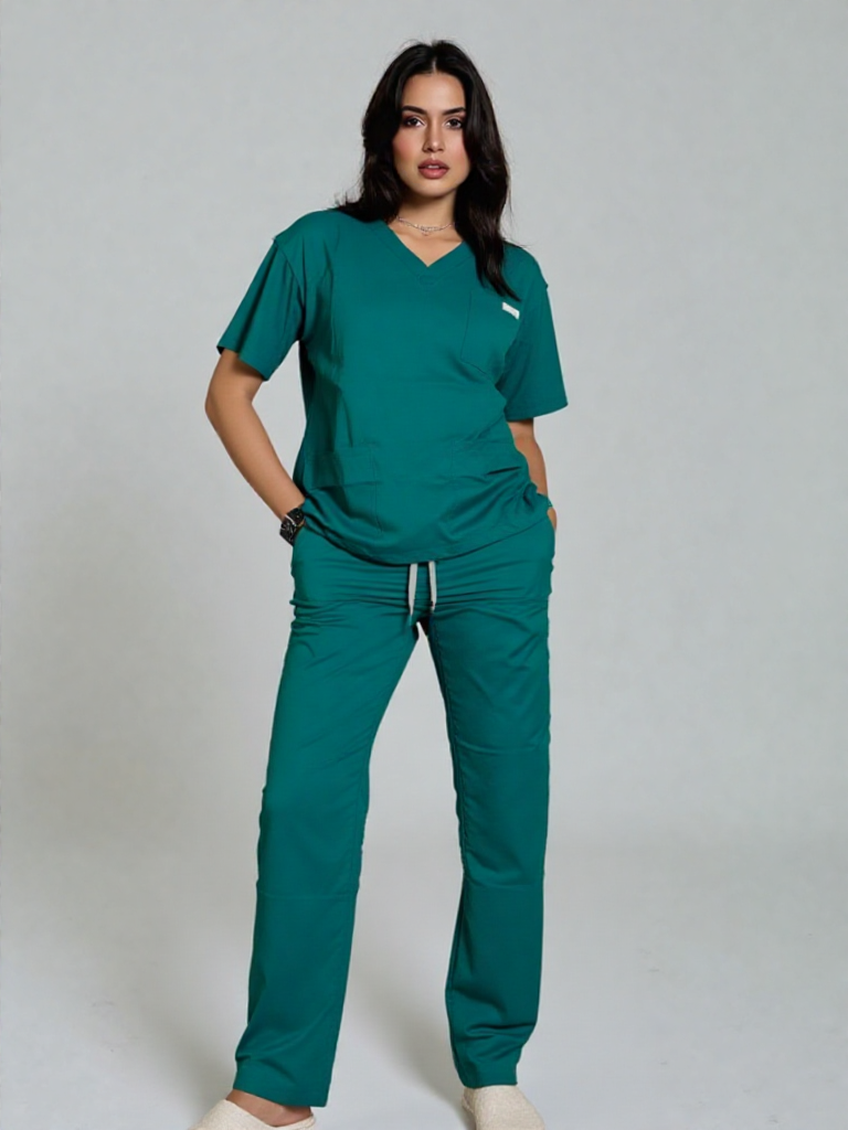 COSTUM MEDICAL VERDE SMARALD