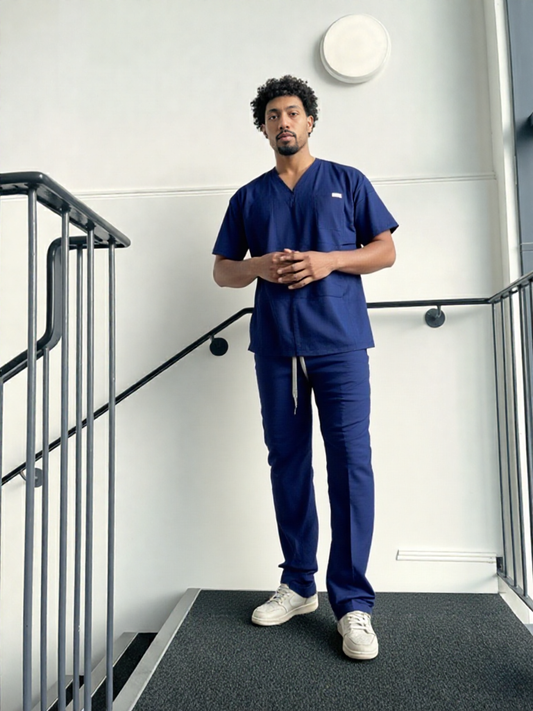 COSTUM MEDICAL ALBASTRU MARIN