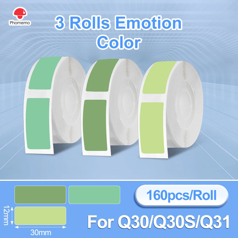 Q30 Bluetooth Thermal Label Printer, Pocket Sticker Maker for Date/Diy Labels, Ios Android Wireless Printer, Multi-Paper