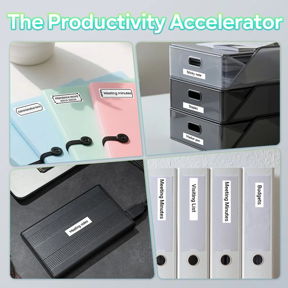 Q30 Bluetooth Thermal Label Printer, Pocket Sticker Maker for Date/Diy Labels, Ios Android Wireless Printer, Multi-Paper