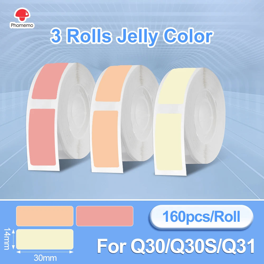 Q30 Bluetooth Thermal Label Printer, Pocket Sticker Maker for Date/Diy Labels, Ios Android Wireless Printer, Multi-Paper