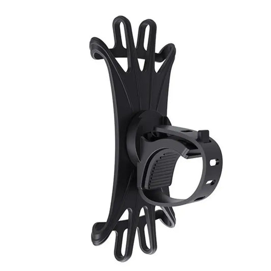 Bike Phone Holder 360 Rotatable Phone Mount Stand Adjustable Bike Phone Holder Non-Slip Cycling Bracket Pull Type for All Phone