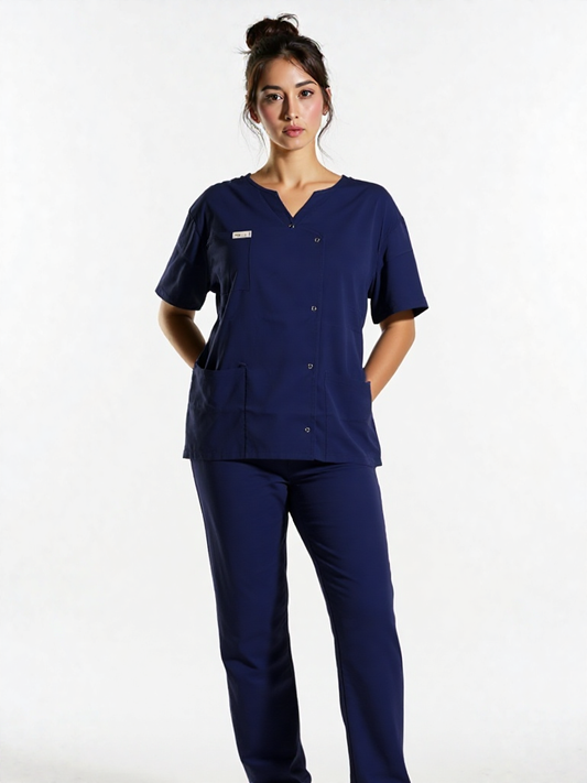 COSTUM MEDICAL ALBASTRU MARIN