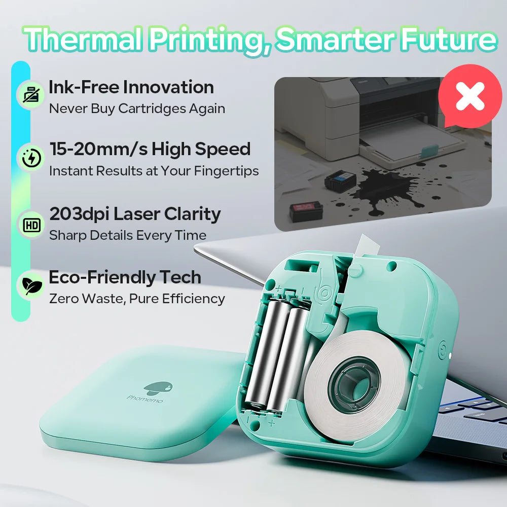 Q30 Bluetooth Thermal Label Printer, Pocket Sticker Maker for Date/Diy Labels, Ios Android Wireless Printer, Multi-Paper